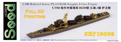 Modern Chinese PLAN Type 053H Jianghu-I Class Frigate full 3D printing 