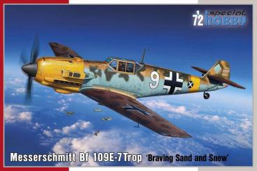 1/72 Messerschmitt Bf 109E-7Trop "Braving Sand and Snow" 