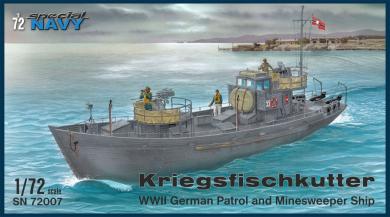 1/72 Kriegsfischkutter WWII German Patrol and Minesweeper Ship 