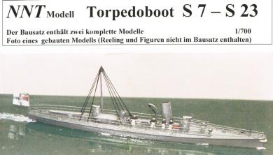 S 7 - S 23 SMS Torpedoboot (x2) 1885 