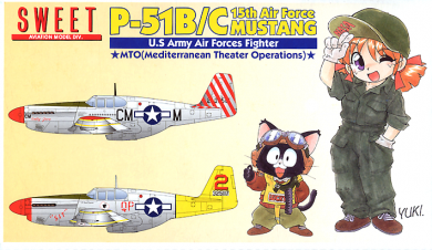 1/144 P-51B/C 15th AF Mustang 