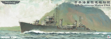 1/350 IJN Destroyer Matsu 1944 resin kit waterline 