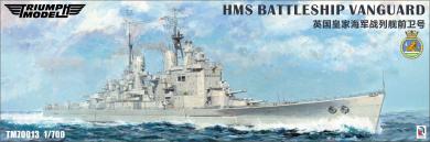 1/700 Royal Navy Battleship HMS Vanguard resin kit Waterline 