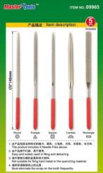 Assorted Diamond Files Set 5pcs 