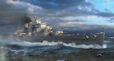 1/700 HMS Exeter Heavy Cruiser 1939 
