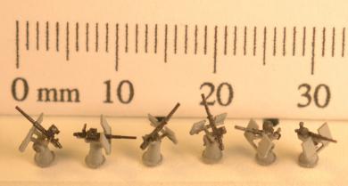 Single 20 mm Oerlikon Cannons Pedestal Mount (12pcs) 