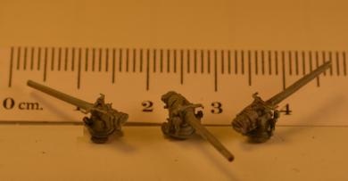 5in/51 Caliber Guns (x8) 