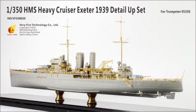 HMS Exeter 1939 Heavy Cruiser Detail Up Set 