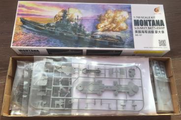 USS Montana BB-67 US Navy Battleship 