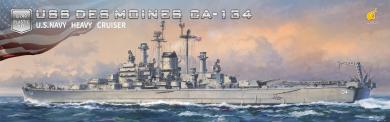 USS Des Moines CA-134 US Navy Heavy Cruiser 