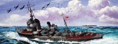 Umikaze IJN Destroyer with PE 
