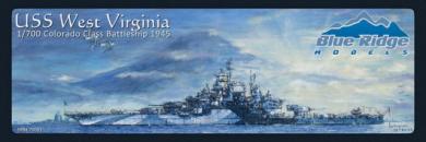USS West Virginia BB-44 -1945- 