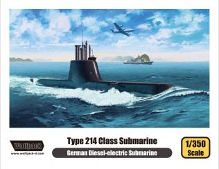 German Navy Type 214 Attack Submarine 