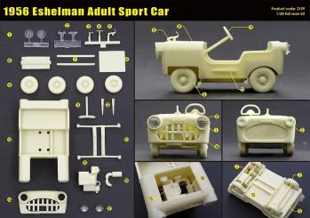 1/24 Eshelman Adult Sport Car 1956 