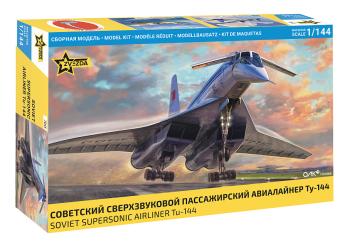 1/144 Soviet Supersonic Airliner Tupolev TU-144 