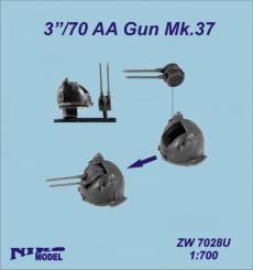 3in /70 AA Gun Mk.37 (x4) 