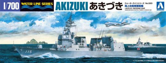 Akizuki DD-115 JMSDF Defense Ship 