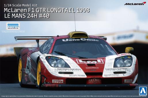 McLaren F1 GTR Longtail 1998 Le Mans 24h &#35;40 (Overseas Edition) 