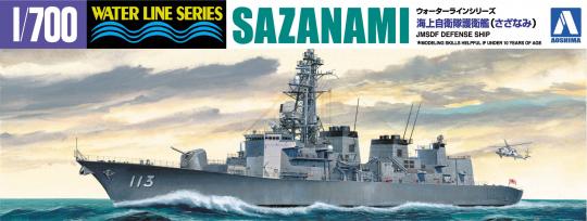 Sazanami JMSDF Defense Ship 