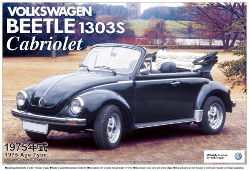 Volkswagen Beetle 1303S Cabriolet &#39;75 1/24 K&auml;fer 