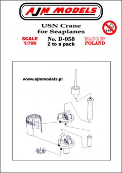USN Crane for Seaplanes (x2) 
