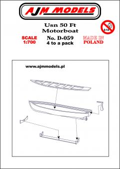 USN 50 ft Motorboat (x4) 