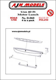 USN 40 ft Motor Launch (x4) 