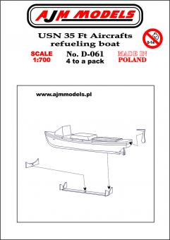 USN 35 ft Aircraft Refueling Boat (x4) 