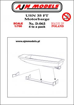 USN 35 ft Motorbarge (x4) 