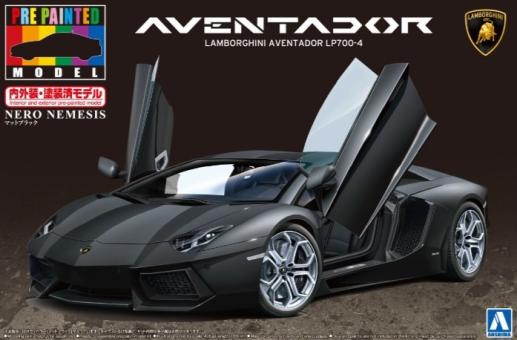 Lamborghini Aventador LP700-4 matte black (pre-painted) 