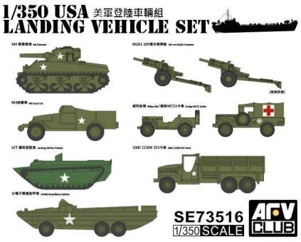 USA WWII Landing Vehicle Set 