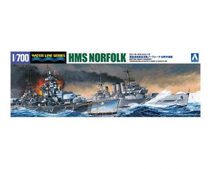 British Heavy Cruiser HMS Norfolk Battle of North Cape Limited Edition 