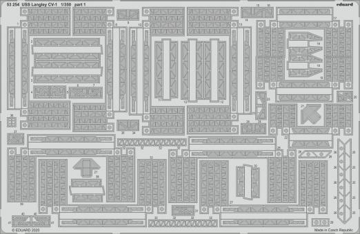 USS Langley CV-1 1/350 (for Trumpeter) 