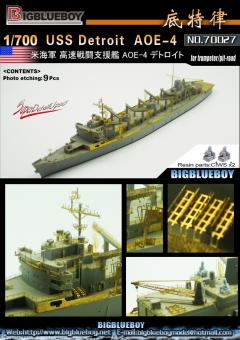 USS Detroit AOE-4 (for Trumpeter/Pit-Road) 