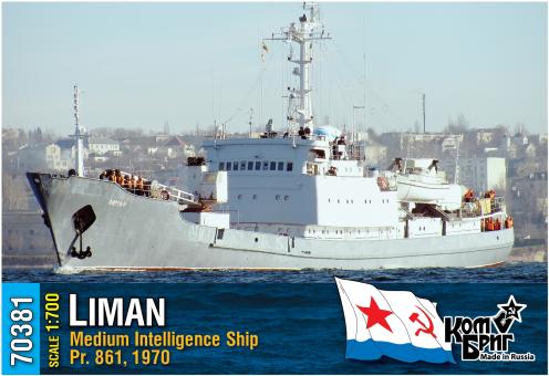 Liman, Medium Intelligence Ship, Pr.861, 1970 
