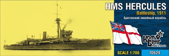 HMS Hercules, Battleship 1911 