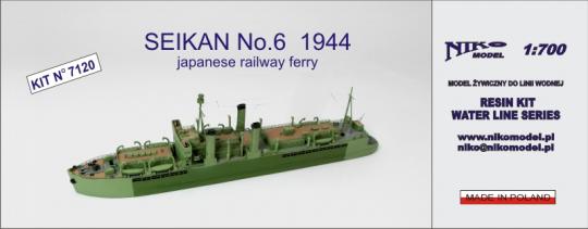 Seikan No.6\; Japanese Railway Ferry\; 1944 