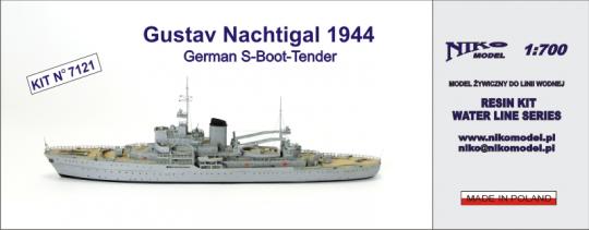 Gustav Nachtigal, German S-Boat Tender\; 1944 
