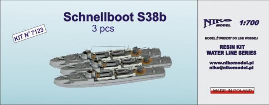 Schnellboot S38b (3pcs.) 