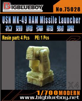 USN Mk-49 RAM Missile Launcher (x4) 