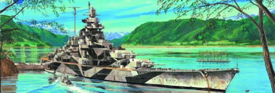 Tirpitz Germ.Battleship 1944 