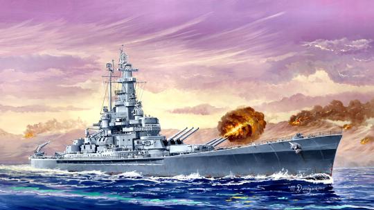 Massachusetts BB-59 USS 