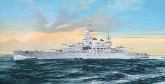 Littorio RN 1941 It. Navy Battleship 