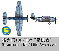 TBF/TBM Avenger Grumman 