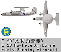 E-2C Hawkeye Airborne early Warning Airc 