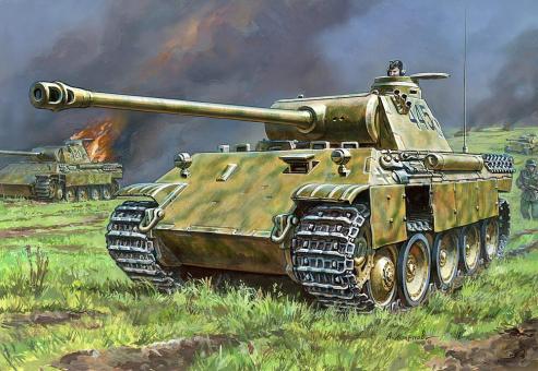 1/72 Pz.Kpfw. V Panther Ausf. D German Medium Tank 