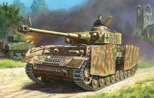 1/72 Panzer IV Ausf. H German Medium Tank 