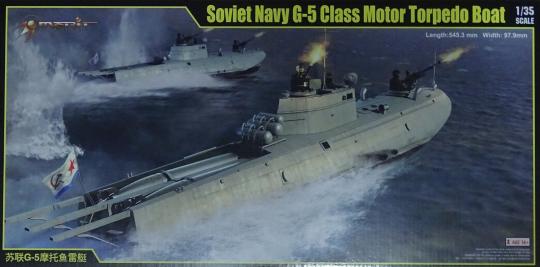 Soviet Navy G-5 Class Motor Torpedo Boat 1/35 