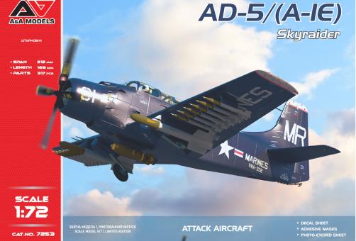 AD-5 / A1E Skyraider Attack Aircraft (US Navy) 