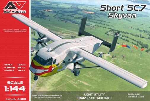 1/144 Short SC.7 light utility transport aircraft 